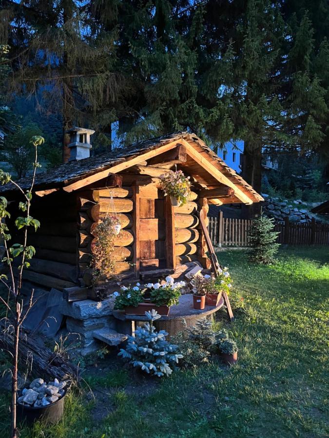 Chalet Blanc "Coeur Sapin" Courmayeur Buitenkant foto
